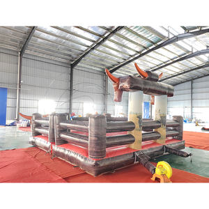 Toro Inflable para Fiestas de Adultos, Precio de Fábrica, Juegos de Toro Inflable, Colchoneta Inflable para Montar Toro, Parque de Atracciones, Carnaval - Product Image 3