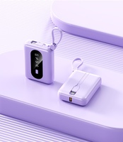Batterie externe portable 10000 mAh à charge rapide, très vendue, avec sortie 10W, compatible avec l'impression personnalisée de logos en soie