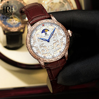 Fournisseur chinois RASKA DUKE 890D Montre automatique en cuir pour homme Relojes Al Por Mayor
