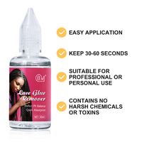 Colle pour Perruque Étanche et Dissolvant Marque Privée Séchage Rapide, Spray Teinture pour Dentelle et Mousse, Outils pour Extensions Capillaires