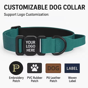 Collares de Nailon para Mascotas, Hebilla de Metal, Collar de Entrenamiento Ajustable, Collar Táctico para Perros Medianos y Grandes, Logotipo Personalizado, Diseño de Diseñador - Product Image 5