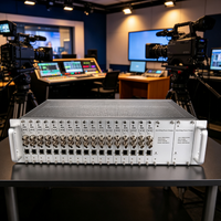 Codificador de Video SDI de 16 Canales H.265 3U para Montaje en Rack, Codificador de Transmisión Multicast 1080P60 SRT RTMP HLS para Transmisión en Vivo IPTV