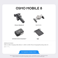 Stabilisateur de téléphone DJI Osmo Mobile 8 authentique avec connexion directe Hongmeng, suivi de la tête, anti-tremblement et suivi du visage