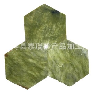 Dalles de jade vert 300x300mm, imitation pierre, texture, carreaux muraux intérieurs, comté de Lingshou, Hebei - Product Image 5