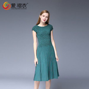 Neue Produkt Frauen Damen Casual Neue Mode Kleid Designs Kleid Mit Halben Hülse - Product Image 5