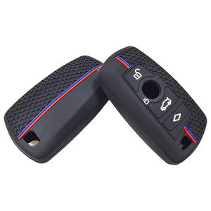 Pour <span class=keywords><strong>BMW</strong></span> Série <span class=keywords><strong>1</strong></span> 2 3 4 5 6 7 M X3 X4 <span class=keywords><strong>F20</strong></span> F22 F30 F31 F36 F10 F11 F07 F12 F01 Housse de <span class=keywords><strong>clé</strong></span> de voiture en silicone - Product Image 2