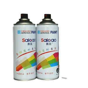 Оптовая продажа Saigao граффити аэрозольная краска 400 мл флуоресцентная кубическая аэрозольная краска акриловая цветная аэрозольная краска