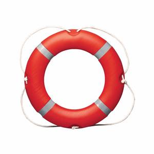 Venta al por mayor de fábrica Parque acuático Círculo Piscina Marina Naranja <span class=keywords><strong>Salvavidas</strong></span> Anillos de rescate para nadar - Product Image 2
