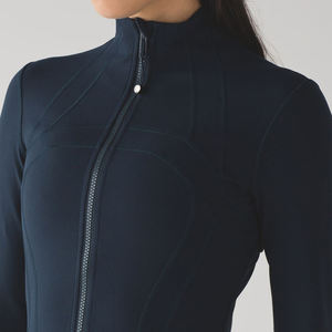 Chaqueta de Yoga para Mujer, con Cierre Completo, Transpirable, Tejida, Ropa Deportiva para Entrenamiento, Gimnasio, Correr, de Alta Calidad, Corte Ajustado - Product Image 4