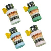 Filtre de robinet domestique amovible et lavable à six couches, filtre universel anti-éclaboussures pour économiseur d'eau de douche et robinet de cuisine
