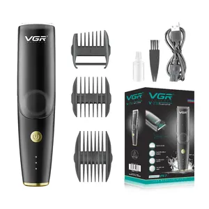 VGR V-233 Hair Cut Machine Vacuum Electric Hair Clipper Rechargeable Professional Cordless Baby Hair Trimmer Clipper