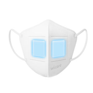 Masque d'humidification Wiicare en tissu non tissé à 3 couches, réutilisable, pour le soin de la rhinite, ajustement confortable, soulagement de la sécheresse - Product Image 4