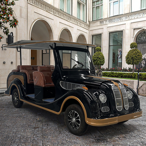 Legittima auto turistica retrò di lusso da 5-14 posti su strada, auto d'epoca d'epoca, auto di accoglienza VIP Club di fascia alta - Product Image 2