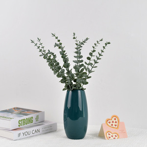 Planta Artificial de Hojas de Eucalipto Simuladas, 40 cm de Altura, Decoración de Interiores para el Hogar, Accesorios para Bodas, Follaje Artificial de Plástico - Product Image 4