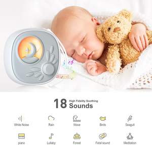 Máquina de Ruido Blanco para Bebés, Luz Nocturna, Ayuda para Dormir, Altavoz de Ruido Blanco Portátil - Product Image 5