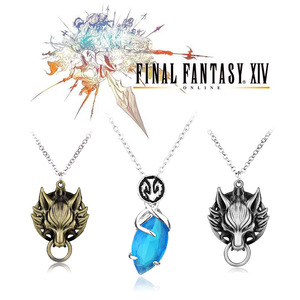 Cosplay Final Fantasy VIII 8 Griever Squall Leonhart Cruz cabeza colgante collares - Product Image 1