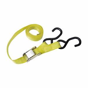 Correa Amarilla con Ganchos en J para Remolque Seguro y Carga de Mercancías - Product Image 1