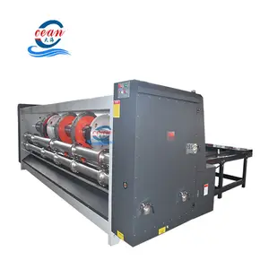 Semi-auto Four-knife Creasing&Cutting Corrugated Carton Machine ,machine to make cardboard boxes