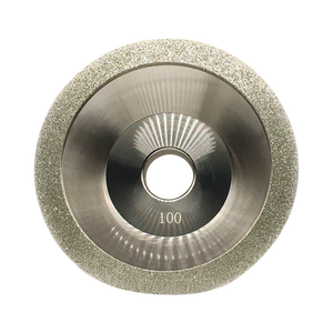 عجلة طحن ماسية مطلية بالكهرباء من كربيد وشحذ الفولاذ وتلميع من الصين - Product Image 5