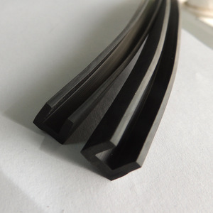 <b>Pvc</b> Epdm U Shaped Edge Protection <b>Strip</b> 10 In Anti Collision Door Window Seal - Product Image 2