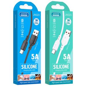 Cable de transferencia de datos de silicona, accesorios y cable tipo c de uso común, <span class=keywords><strong>más</strong></span> <span class=keywords><strong>barato</strong></span> de fábrica, usb- micro para Android - Product Image 1
