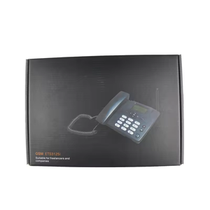 Téléphone Fixe Sans Fil GSM avec Radio FM, Téléphone de Bureau Sans Fil à Carte SIM, Téléphone Fixe de Bureau pour Entreprise, Bureau, Domicile ETS-3125i - Product Image 4