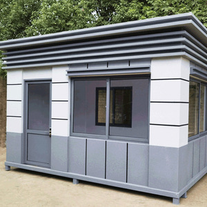 บ้านพักยามเคลื่อนที่โครงสร้างเหล็ก ดีไซน์ทันสมัย สำหรับใช้งานกลางแจ้ง - Product Image 1