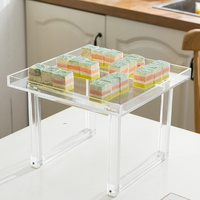 Supports à Dessert et Plateaux de Service en Acrylique Écologiques pour Cupcakes – Présentoirs Transparents pour Buffets et Événements