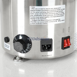 <span class=keywords><strong>Machine</strong></span> commerciale <span class=keywords><strong>professionnelle</strong></span> de fontaine de cascade de <span class=keywords><strong>chocolat</strong></span> d'acier inoxydable de 4 niveaux - Product Image 5