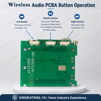Perakitan PCB PCBA Model Kustom TWS FR-4, Pembuatan Papan Sirkuit Multilayer, OEM ODM, 1 oz Tembaga ENIG/HASL Industri