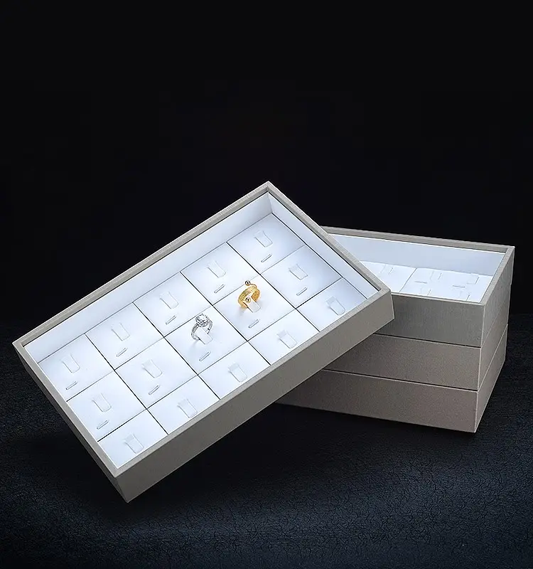 Wholesale Luxury Ring Custom Jewelry Display Tray For Jewelry