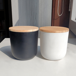 Jar + Nắp Bộ Nến làm nguồn cung cấp lọ Lọ nến thủy tinh có nắp đậy - Product Image 1