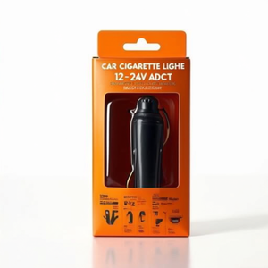 Adaptateur allume-cigare pour voiture, prise d'alimentation 12-24V pour accessoires électroniques de véhicule - Product Image 1