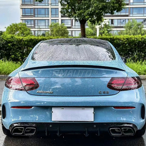 Alerón Trasero Fijo, Alerón de Viento Fijo, Accesorios de Decoración para Mercedes Clase C C205 Coupé 2015-2021 AMG - Product Image 5