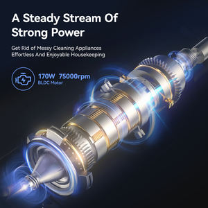 Best Selling Poderosa Sucção Sem Fio Inteligente Lavagem Handheld Wet and Dry Vacuum Cleaner Mop Home Wireless Floor Washer - Product Image 3