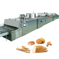 Équipement de boulangerie industrielle en acier inoxydable, haute productivité, nouveau four tunnel multi-ingrédients pour pain, biscuits, maïs, noix, fruits