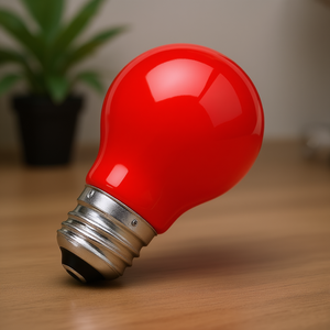 Lampadina a incandescenza rossa standard da 25W 24V per uso interno - Product Image 3