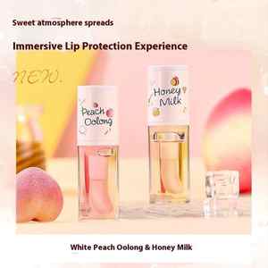 Baume à Lèvres Végétal aux Herbes Saveur Pêche Blanche Lait Miel Huile Essentielle Hydratante pour Lèvres pour Hommes Femmes Étudiants Vente en Gros avec Étiquetage - Product Image 6