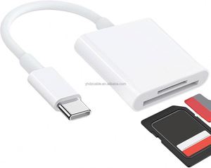 USB C SD <b>Card</b> Reader Type C <b>Card</b> Reader with Dual Slot <b>Memory</b> <b>Card</b> Reader for iPhone 15 16/iPad/MacBook/Mac - Product Image 1