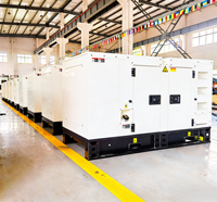 Groupe électrogène triphasé pour centrale électrique 100 kW 200 kW 300 kW, générateur diesel silencieux avec ATS en option, certifié EPA CE ISO