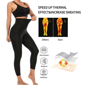 Leggings <span class=keywords><strong>de</strong></span> sport <span class=keywords><strong>de</strong></span> Sauna en gros, perte <span class=keywords><strong>de</strong></span> poids, amincissant, d'entraînement à la taille - Product Image 5