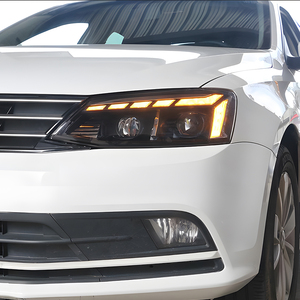 RS5 diseño estilo LED Auto montaje faro actualización DRL para <span class=keywords><strong>Jetta</strong></span> Sagitar <span class=keywords><strong>2012</strong></span>-2018 lente bifocal 6000K Gran oferta Coche - Product Image 6