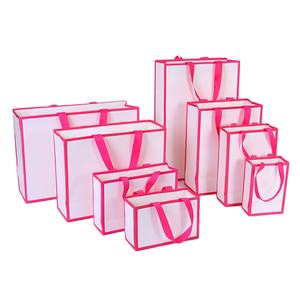 Sacs en papier personnalisés pour vêtements, chaussures, cadeaux, colis, bijoux, sacs à poignée, emballage imprimé, sacs de shopping en papier pour pulls, vêtements - Product Image 6