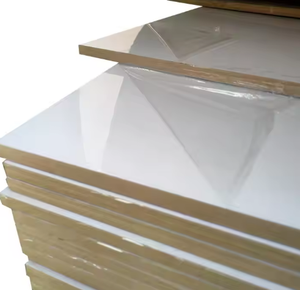 Panneau MDF à revêtement UV étanche à l'humidité pour la colle E0 <span class=keywords><strong>de</strong></span> feuille d'armoire <span class=keywords><strong>de</strong></span> meubles à haute brillance <span class=keywords><strong>de</strong></span> cuisine - Product Image 1