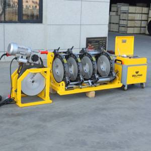 Tự động 180mm/400mm HDPE mông thợ hàn máy mật độ cao polyethylene Ống <span class=keywords><strong>Fusion</strong></span> thiết bị Hàn - Product Image 1