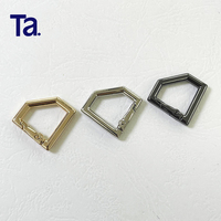 Gantungan Kunci Bentuk Khusus TANAI Multi Design, Ring Logam dengan Pengait Snap dari Paduan Seng, untuk Tas dan Liontin DIY
