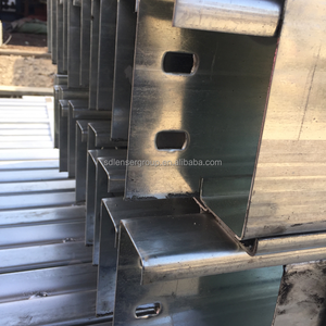 Q235/Q345 /SS400 Ms Canal de puntal laminado en caliente Canal <span class=keywords><strong>C</strong></span> Acero Galvanizado Canal <span class=keywords><strong>C</strong></span> Acero <span class=keywords><strong>C</strong></span> <span class=keywords><strong>Purlin</strong></span> - Product Image 3
