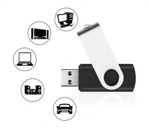 Clé USB pivotante à bas prix, 512 Mo - 32 Go, clé mémoire en vrac, capacité réelle, clé USB métallique 2.0 et 3.0 - Product Image 4