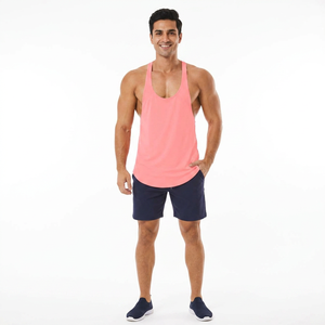 เสื้อกล้ามผู้ชายสีทึบน้ำหนักเบาเสื้อกล้ามใส่ออกกำลังกาย - Product Image 1