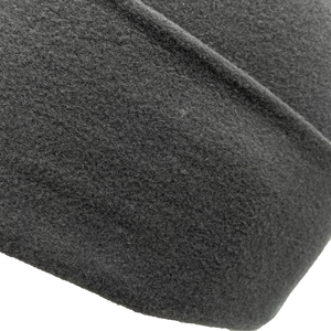 قبعة صوف قطبية شتوية سوداء مبطنة صوف بوليستر للجري قبعة جمجمة صغيرة - Product Image 6